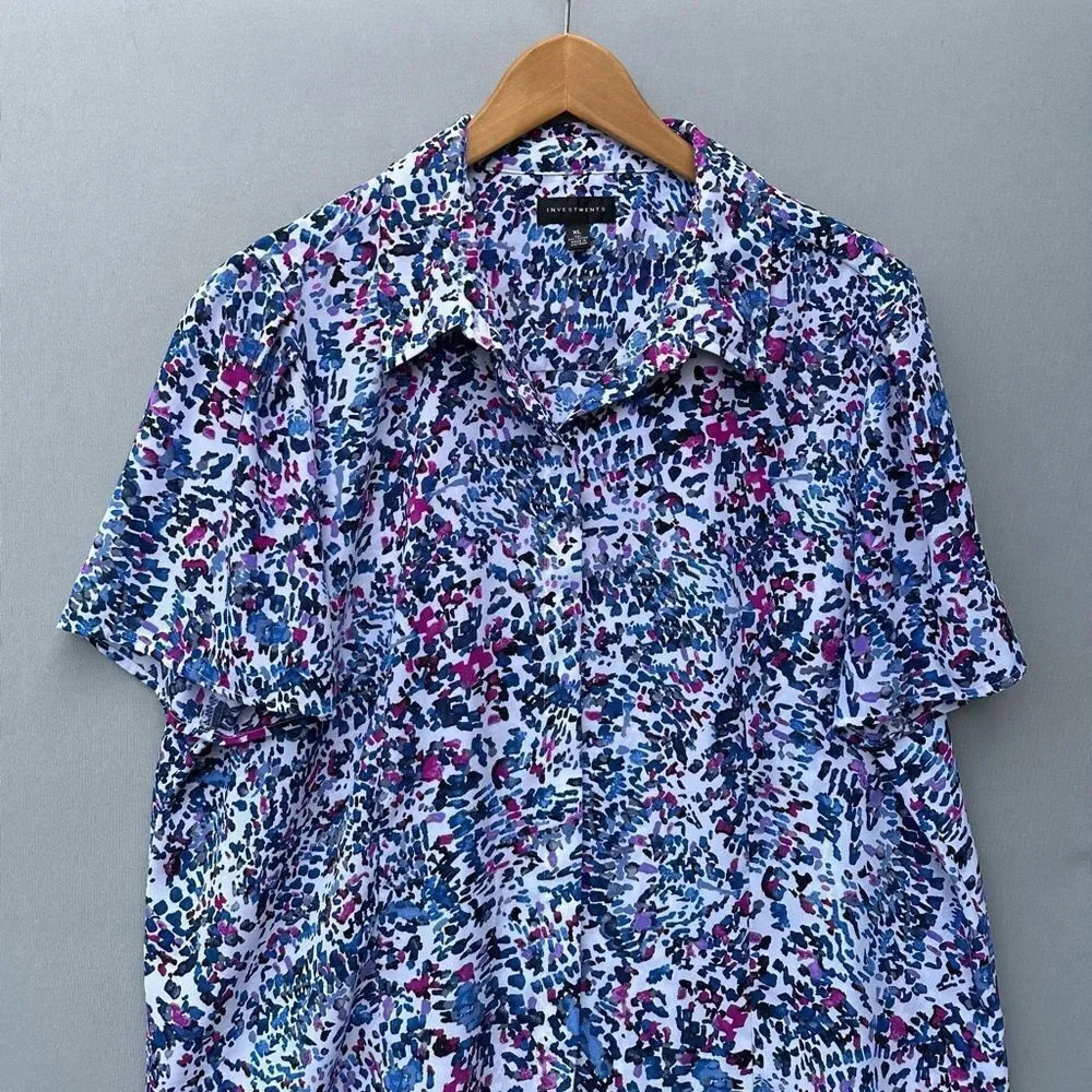 🎉5 for $45 🎉Investments Top Blouse Shirt Size XL
